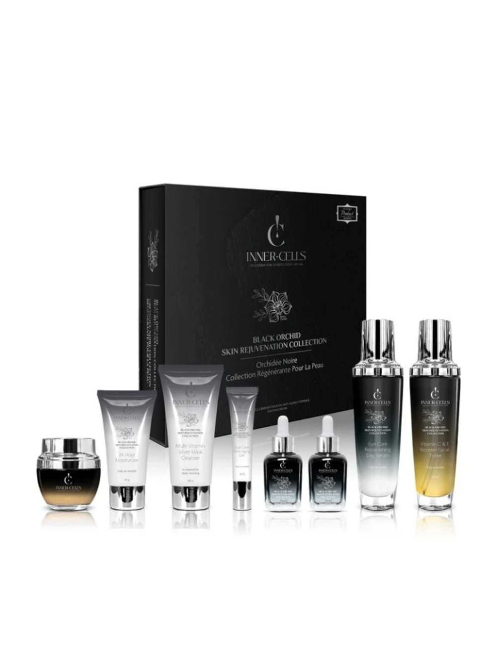 Black Orchid Skin Rejuvenation Set - Black